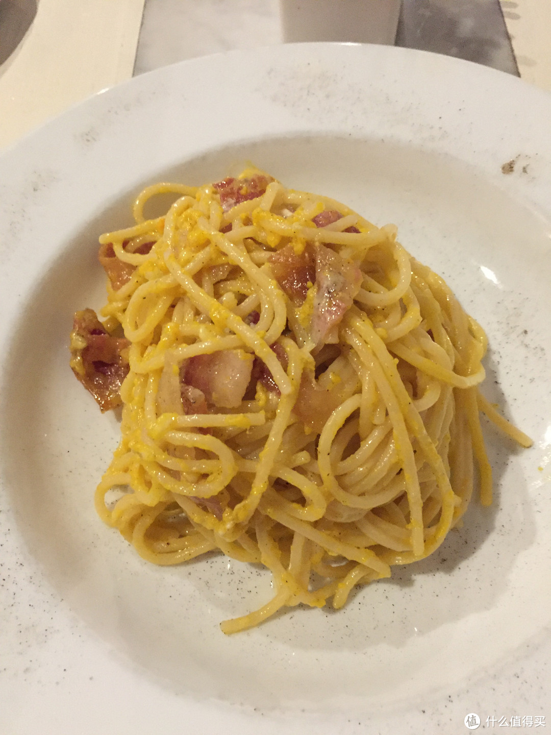 Spaghetti型carbonara