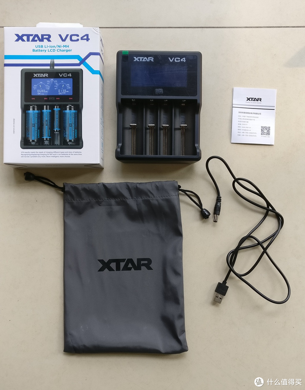 万能充电器的另一种选择：XTAR VC4充电器开箱简评