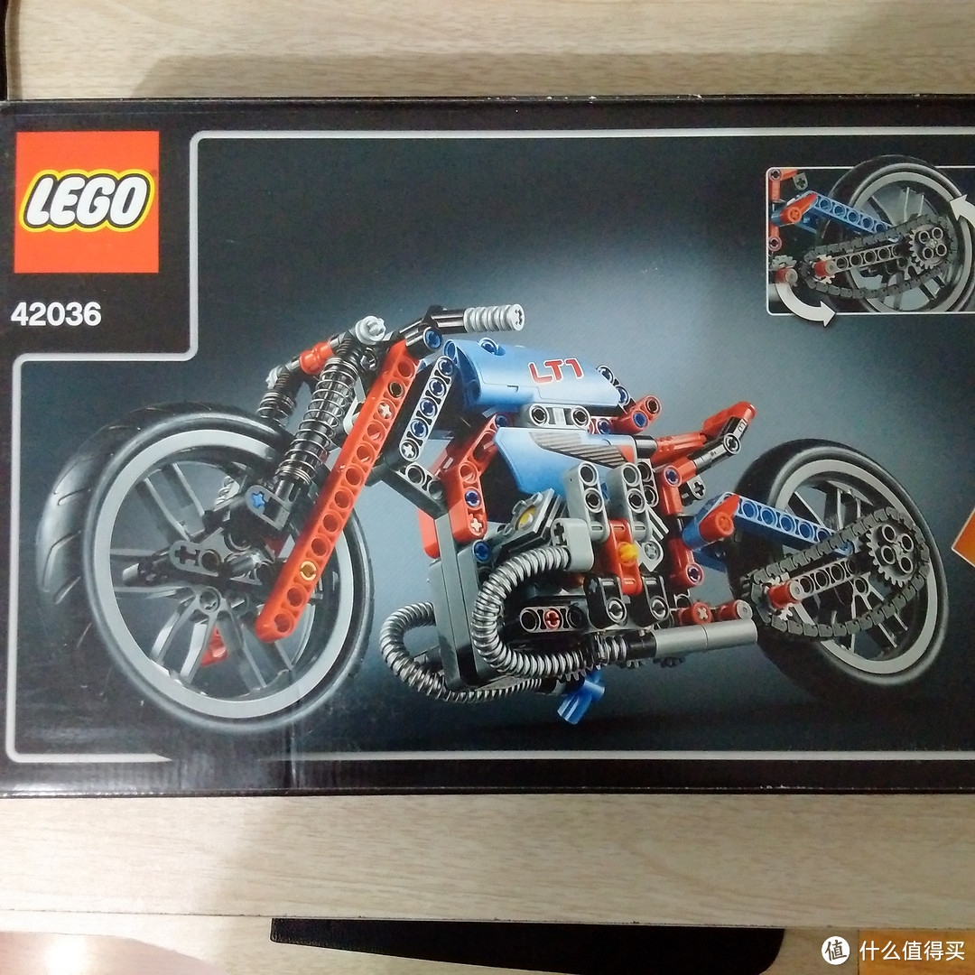 #中奖秀# 朕值到了，幸运屋 LEGO 乐高 Technic 42036 科技系列 超级摩托车 开箱