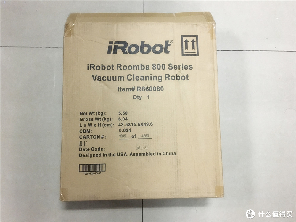 可以偷懒了：iRobot Roomba 860 扫地机器人 开箱