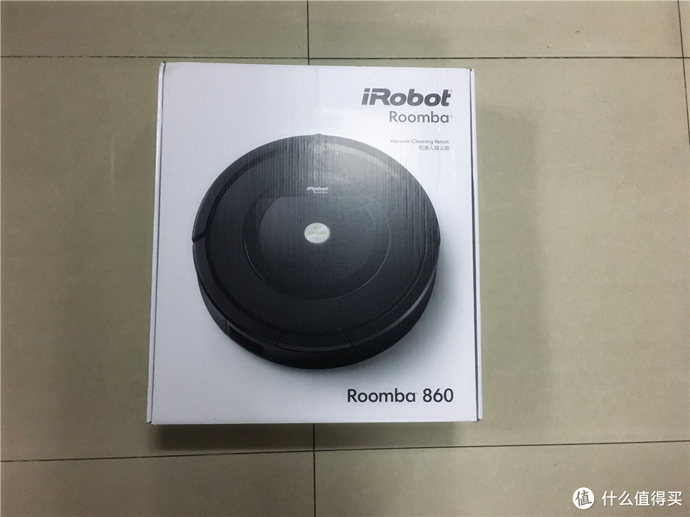 可以偷懒了：iRobot Roomba 860 扫地机器人 开箱