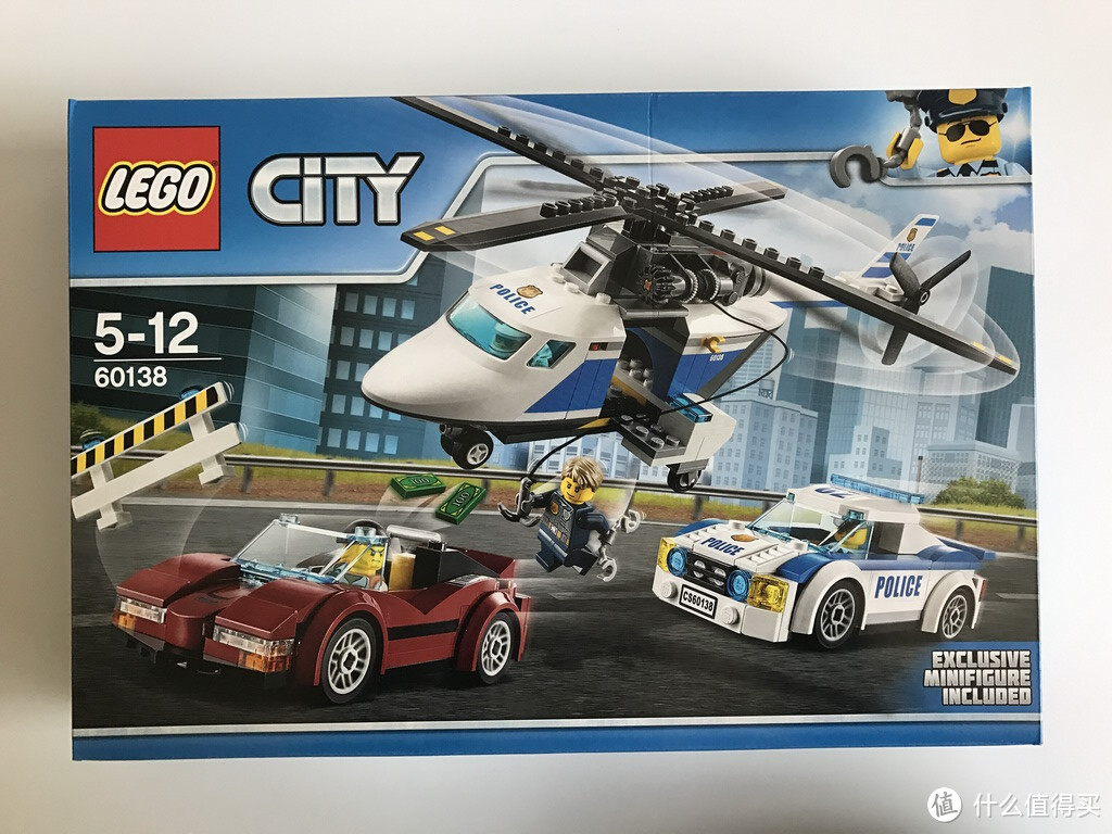 LEGO 乐高 拼拼乐 2017城市系列 60138 高速追捕