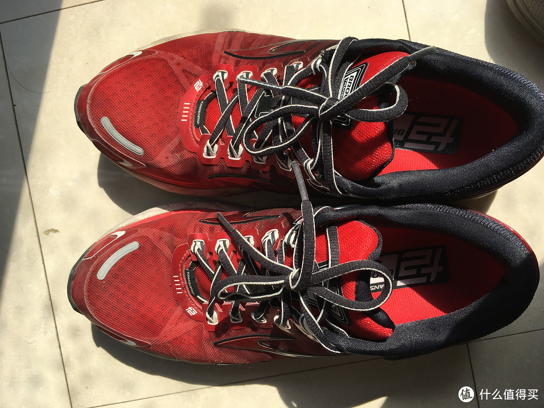 双双600KM：asics 亚瑟士 gel kayano22 VS brooks transcend 2 跑鞋 对比评测