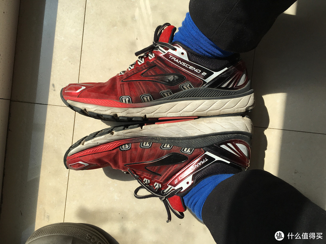 双双600KM：asics 亚瑟士 gel kayano22 VS brooks transcend 2 跑鞋 对比评测