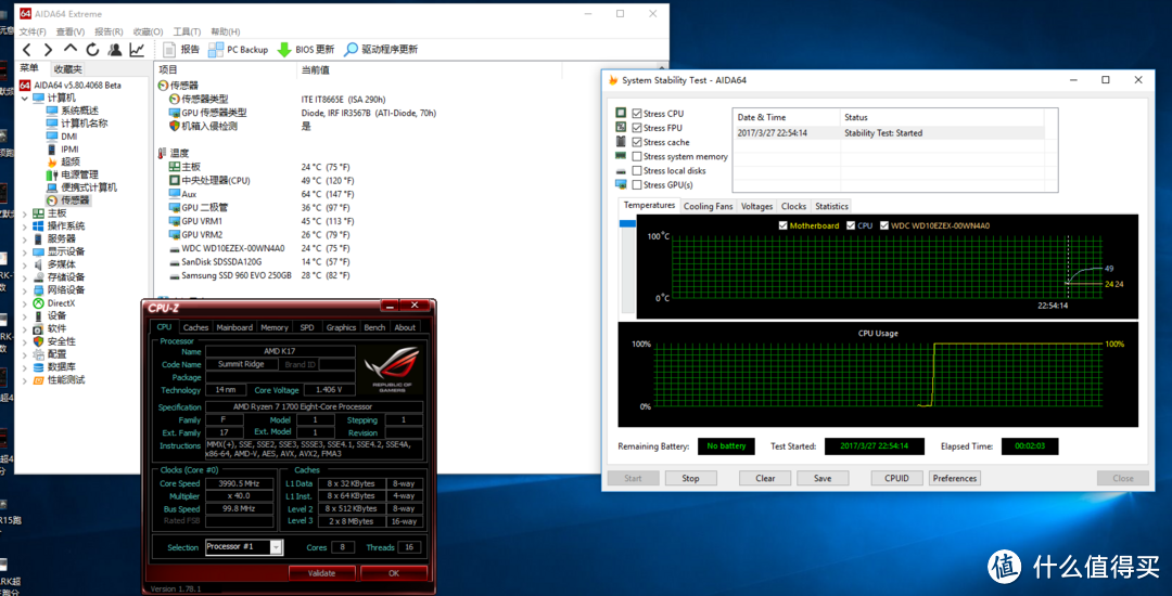 锐龙 AMD RYZEN 7 1700处理器 + 华硕PRIME X370-PRO 开箱体验