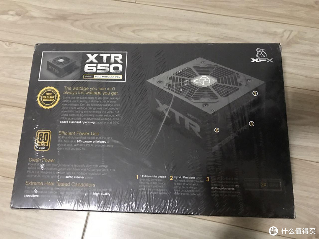 499你买了不吃亏 — XFX 讯景 XTR系列 650W 全模组电源 开箱晒物