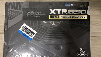 讯景 XTR系列 650W 全模组电源开箱晒物(侧面|背面|线材)