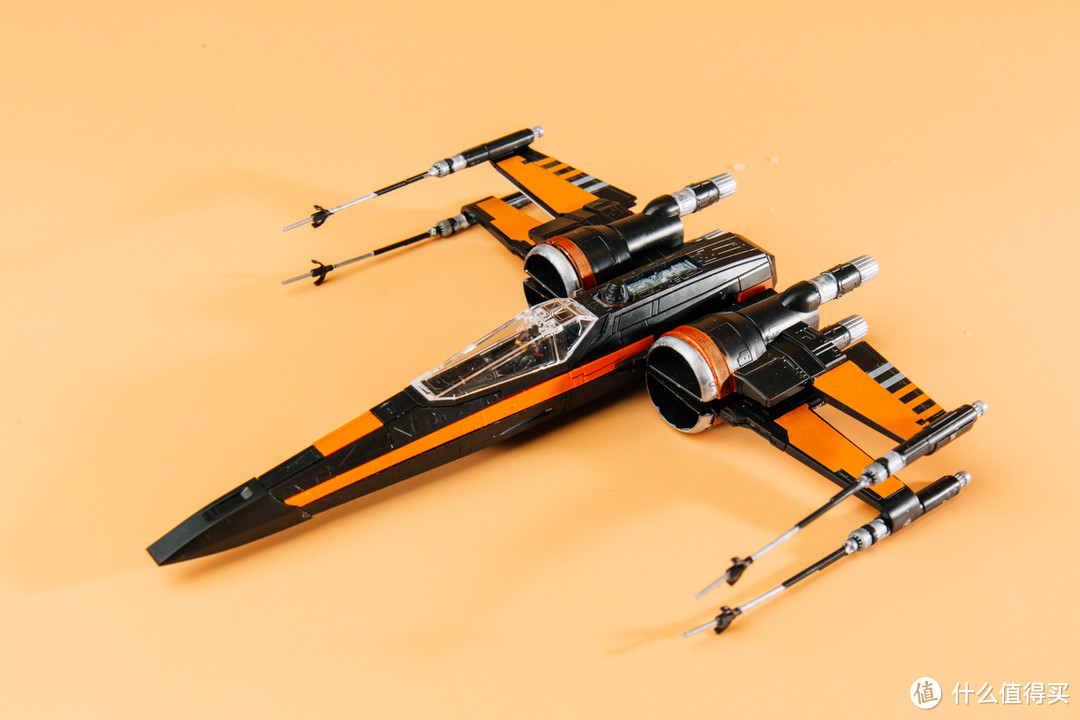 懒汉的另类选择？—BANDAI 万代 1:72 X-WING战机开箱