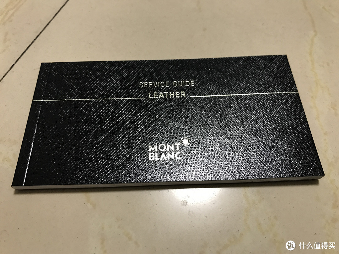 换个心情:MONT BLANC 万宝龙 男士皮钱夹 简易开箱