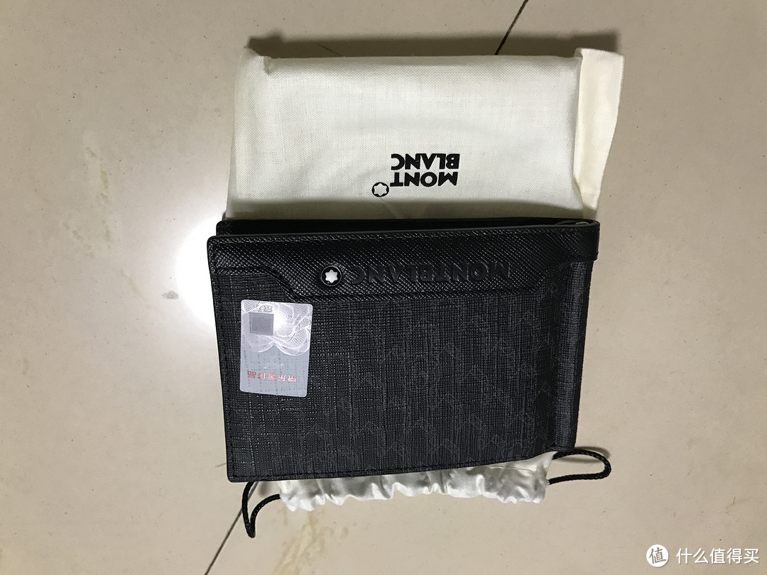换个心情:MONT BLANC 万宝龙 男士皮钱夹 简易开箱