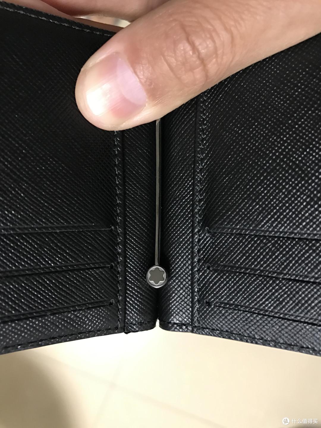换个心情:MONT BLANC 万宝龙 男士皮钱夹 简易开箱
