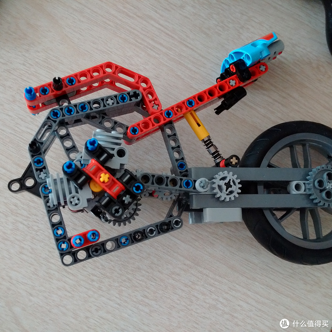 #中奖秀# 朕值到了，幸运屋 LEGO 乐高 Technic 42036 科技系列 超级摩托车 开箱