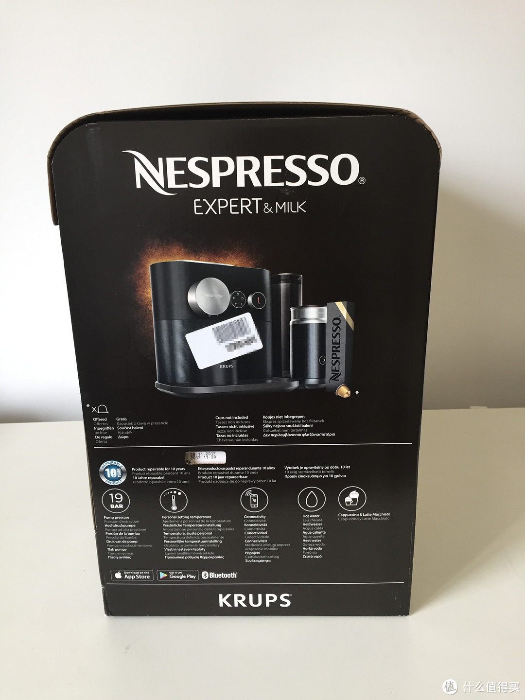 #本站首晒#德亚 KRUPS Nespresso XN6018 张大妈首秀开箱（多图慎点，真的很多图）