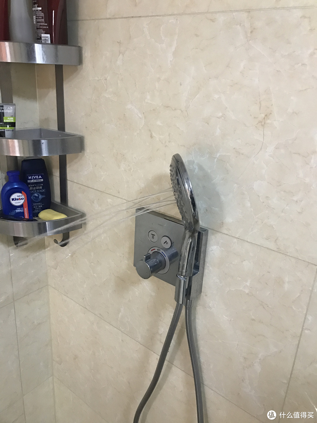 汉斯格雅暗装淋浴系统的安装与使用