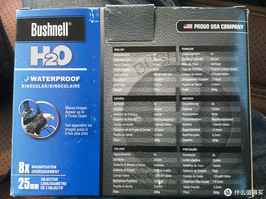 Bushnell 博士能 H2O防水系列 138005 望远镜