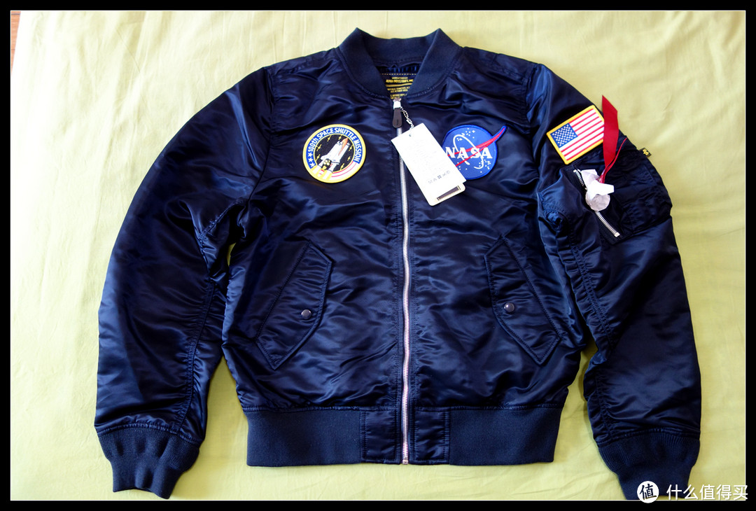 来自星星的我 — ALPHA INDUSTRIES 阿尔法工业 Alpha L-2B NASA Flight  飞行夹克 开箱