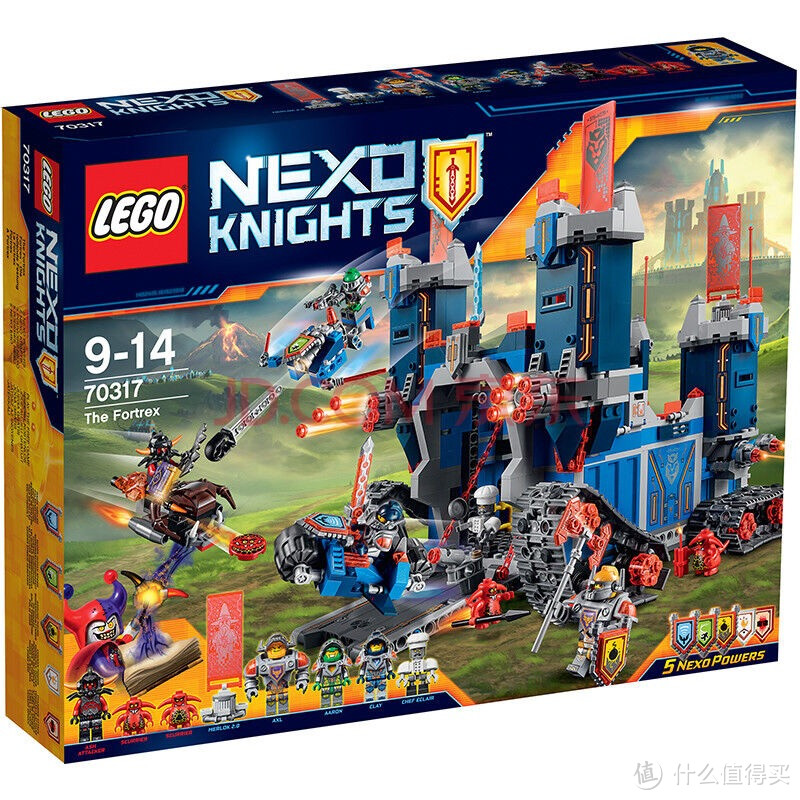 LEGO 乐高 NEXO KNIGHTS未来骑士团 -- 正义与邪恶，闪耀的骑士精神