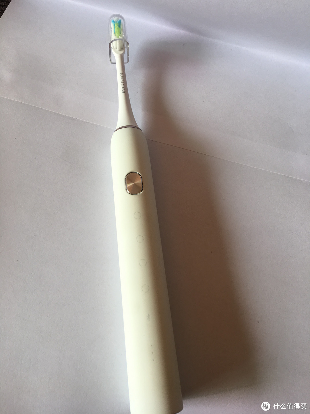 #原创新人#我的第一支电动牙刷---素士声波电动牙刷