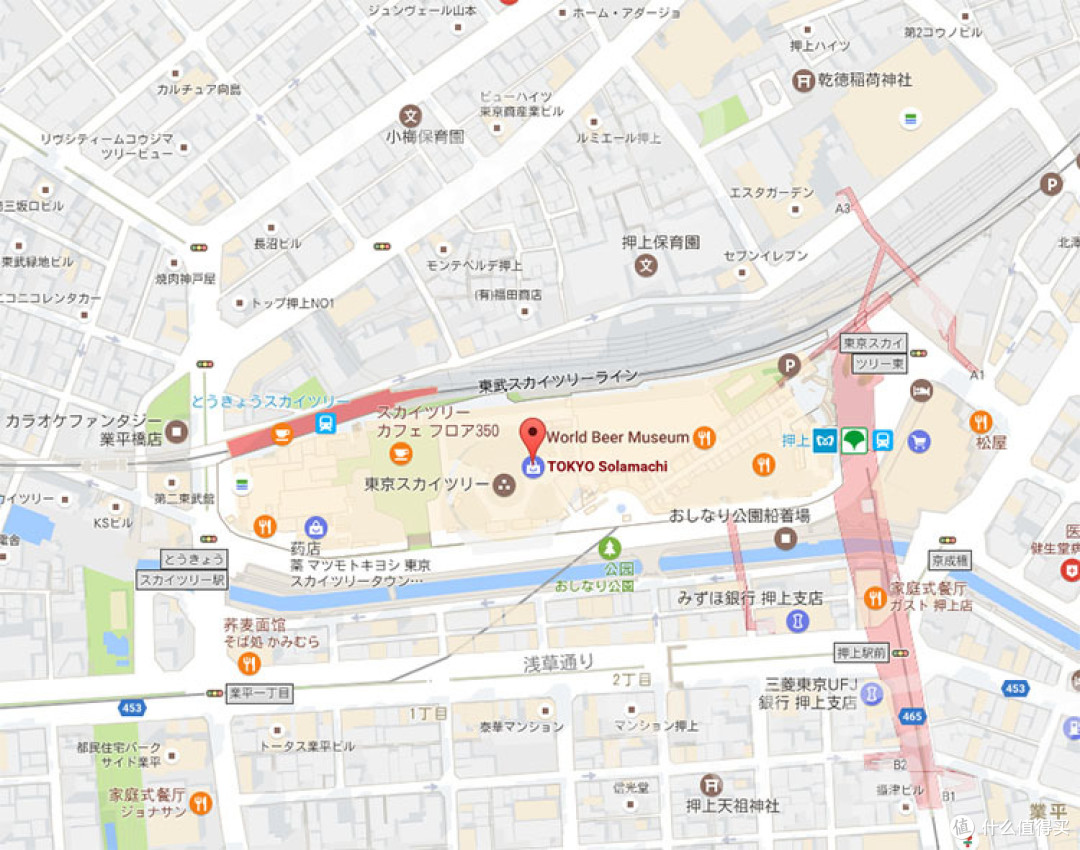 Tower位于东京晴空塔购物中心4楼 Tower位于东京晴空塔购物中心4楼