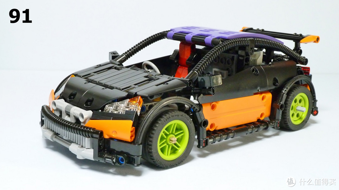 遥控乐高拼拼乐-LEGO 乐高 荒井円MOC-6604 Hatchback Type R