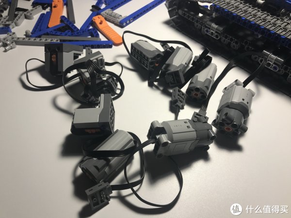 遥控乐高拼拼乐:lego 乐高 遥控改 42042 履带式起重机