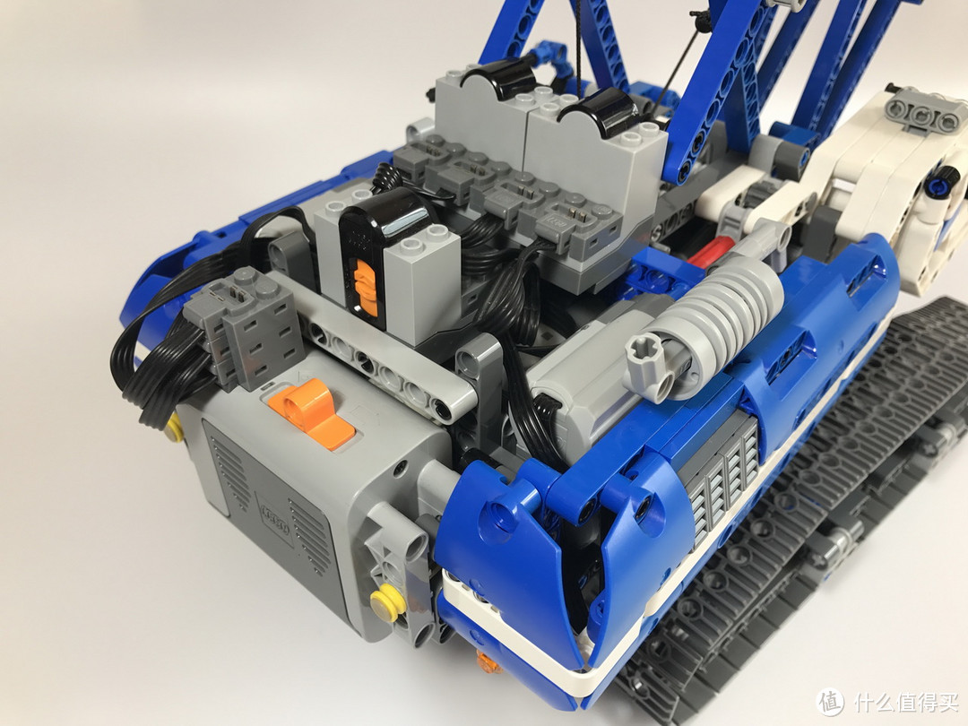 遥控乐高拼拼乐：LEGO 乐高 遥控改 42042 履带式起重机