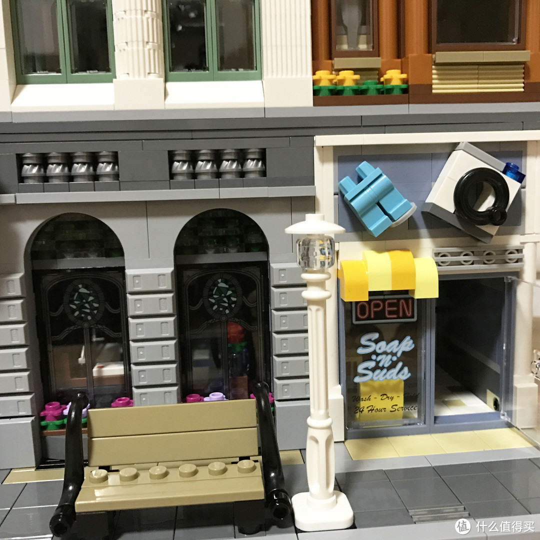 乐高10252 街景系列 银行 拼装玩具