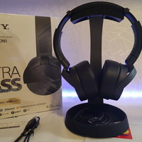 索尼 MDR-XB950N1 无线降噪耳机使用感受(音质|连接性)