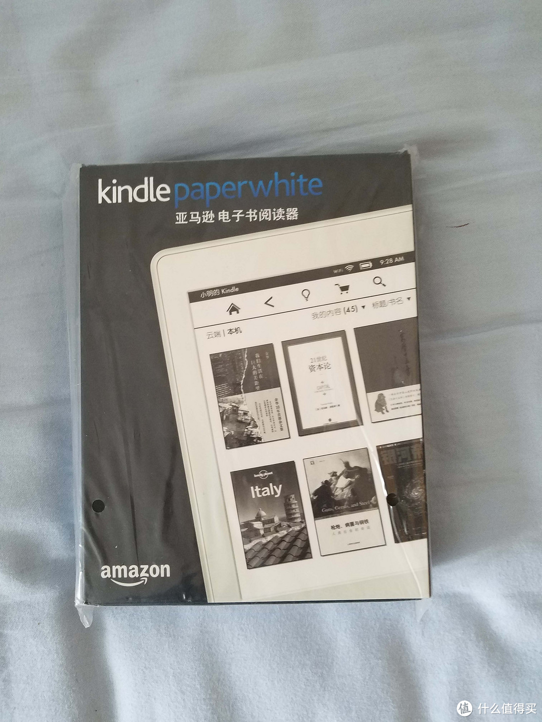 #原创新人#中奖秀：愚人节礼物 Amazon 亚马逊 Kindle Paperwhite 3 入手散欧气