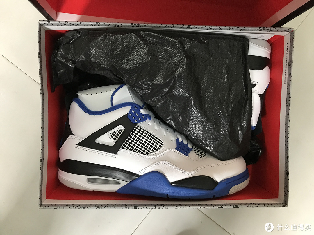 Air Jordan 4 Motosports 赛车蓝 篮球鞋开箱