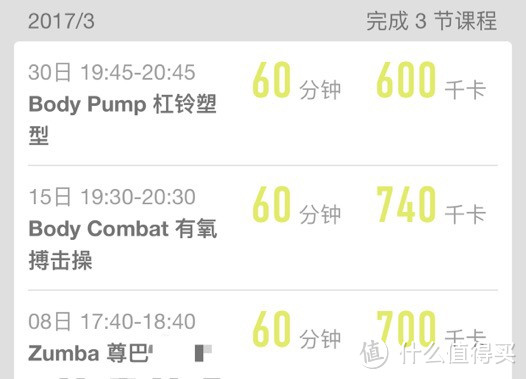 zumba和body combat