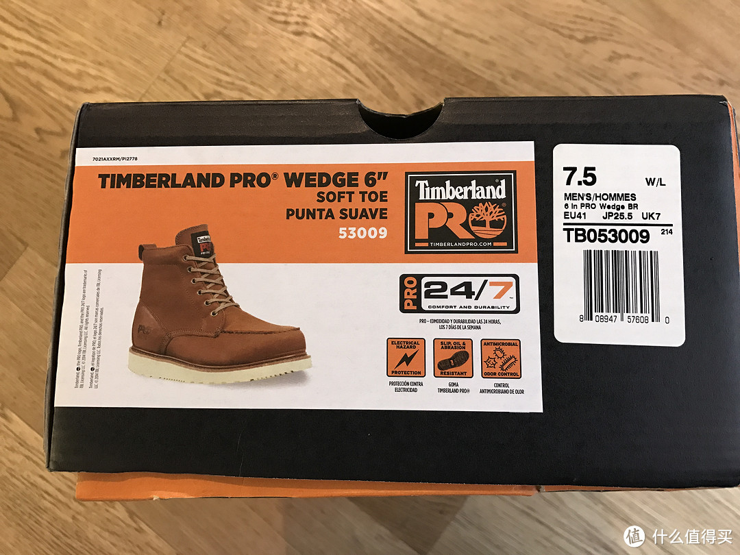 踢不烂的工装靴 — Timberland 添柏岚 PRO男士坡跟6英寸 靴子