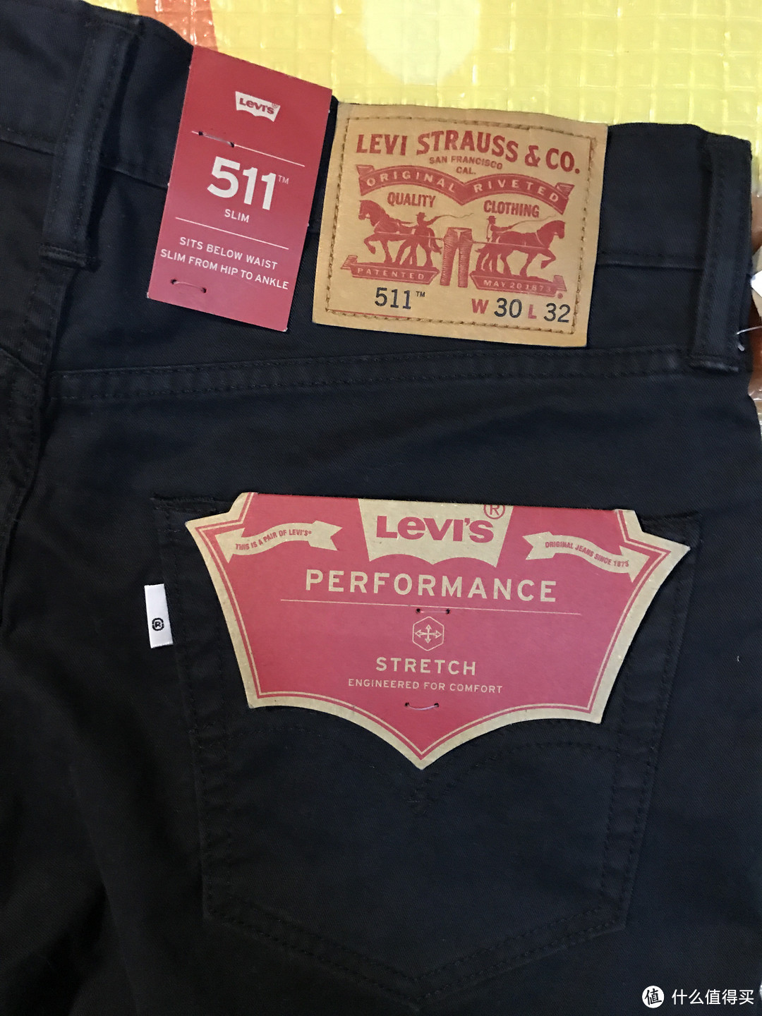 Levi's 李维斯 511 休闲裤（附实测尺码及真人兽）