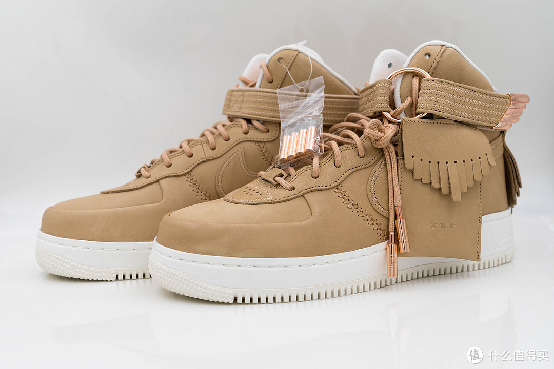 24K玫瑰金下的LUX级的 NIke 耐克 Air Force 1 Vachatta TAN Sport Lux 男鞋