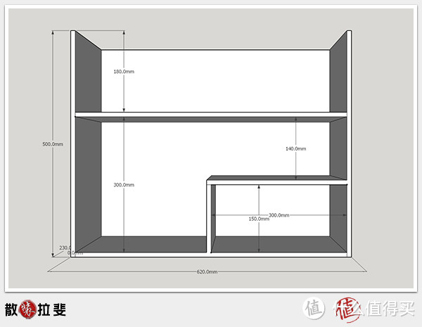 一言不合就开工——自制桌面小书架