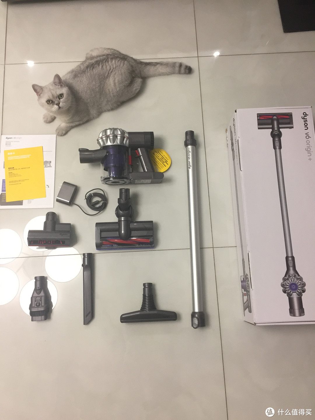 猫毛大作战 Dyson 戴森 DC62 origin+ 手持式吸尘器