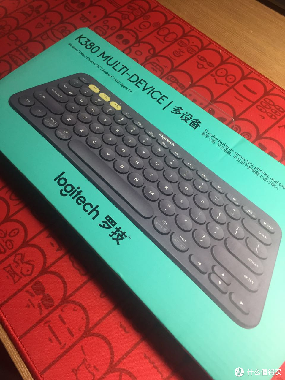 Logitech 罗技 K380 多设备蓝牙键盘 日常使用评测