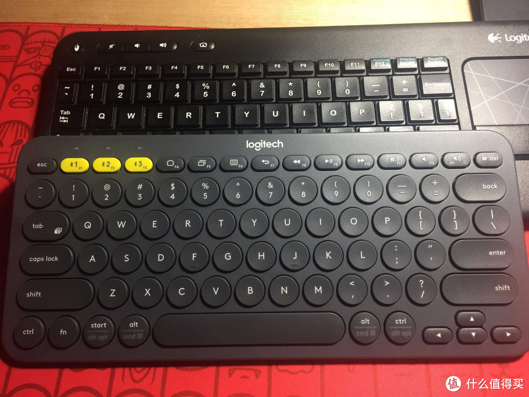 Logitech 罗技 K380 多设备蓝牙键盘 日常使用评测