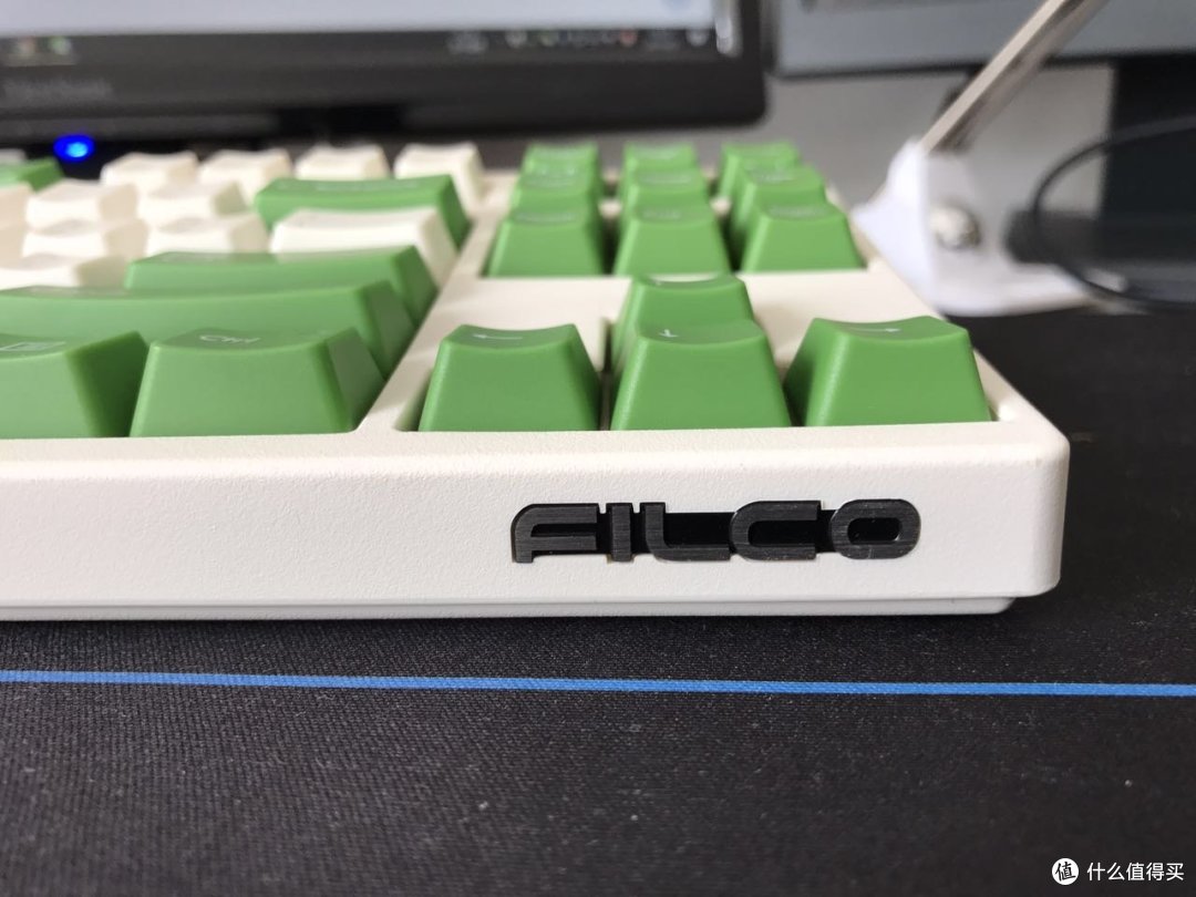 你好毒——FILCO 斐尔可 FKBN87MRL/EWG2 87圣手二代 机械键盘 奶白色绿键帽 红轴 开箱晒物
