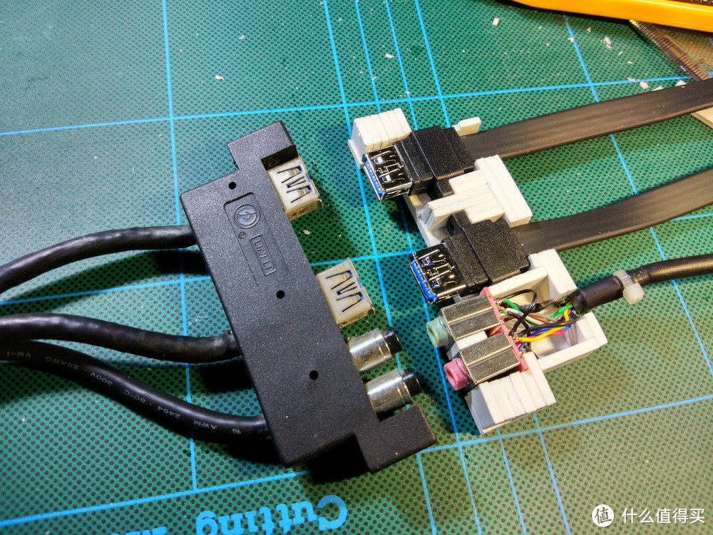巧手DIY打造模块，修复 LIANLI 联力 Q33机箱 前置USB3.0接口故障