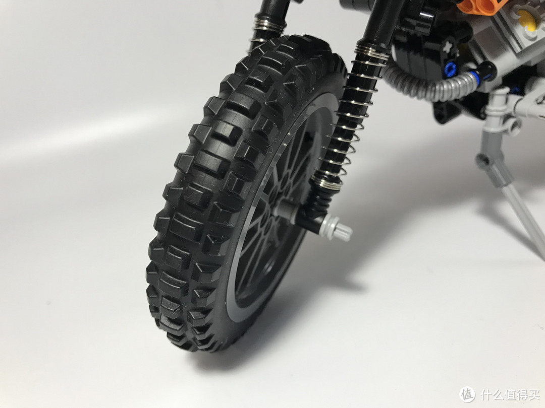 乐高还能这么拼： 复刻 LEGO 乐高科技 42007 越野摩托