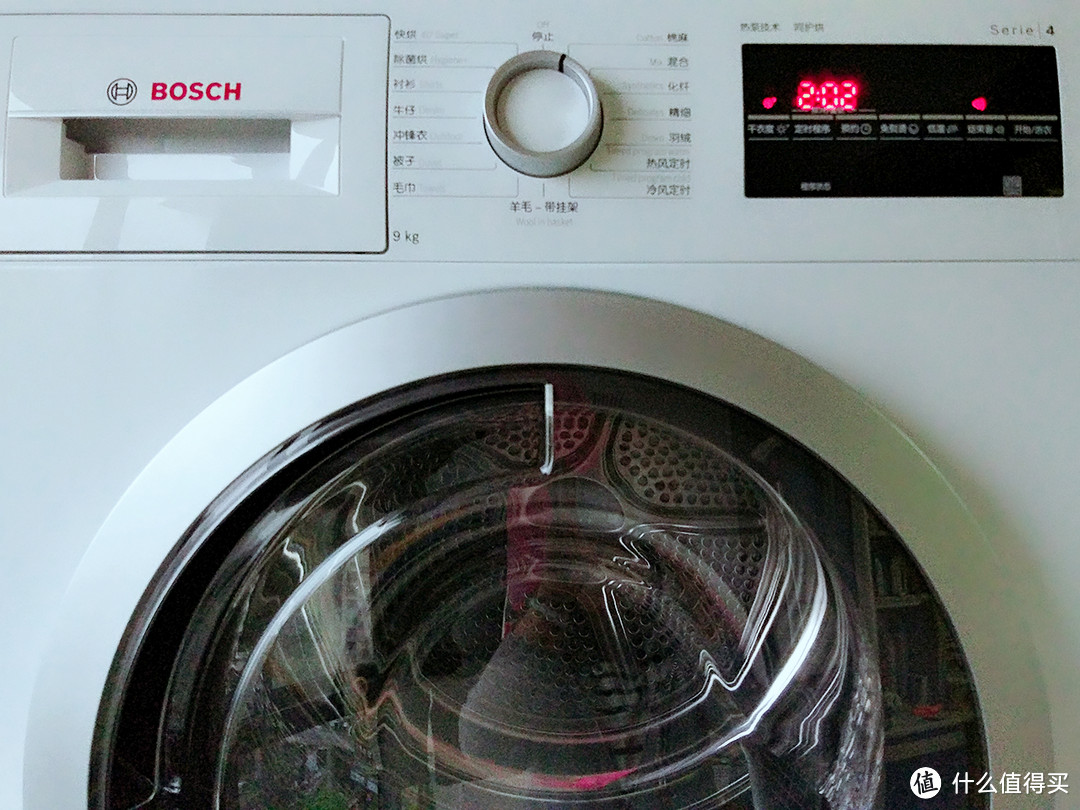 BOSCH 博世 XQG90-WAU287500W 滚筒洗衣机 & WTW875600 热泵干衣机 开箱简评