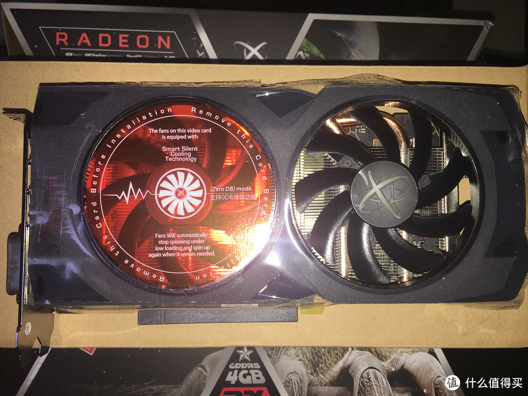 XFX 讯景 RX 480 4G 黑狼版 1266MHz/7GHz 256bit GDDR5 显卡 晒单