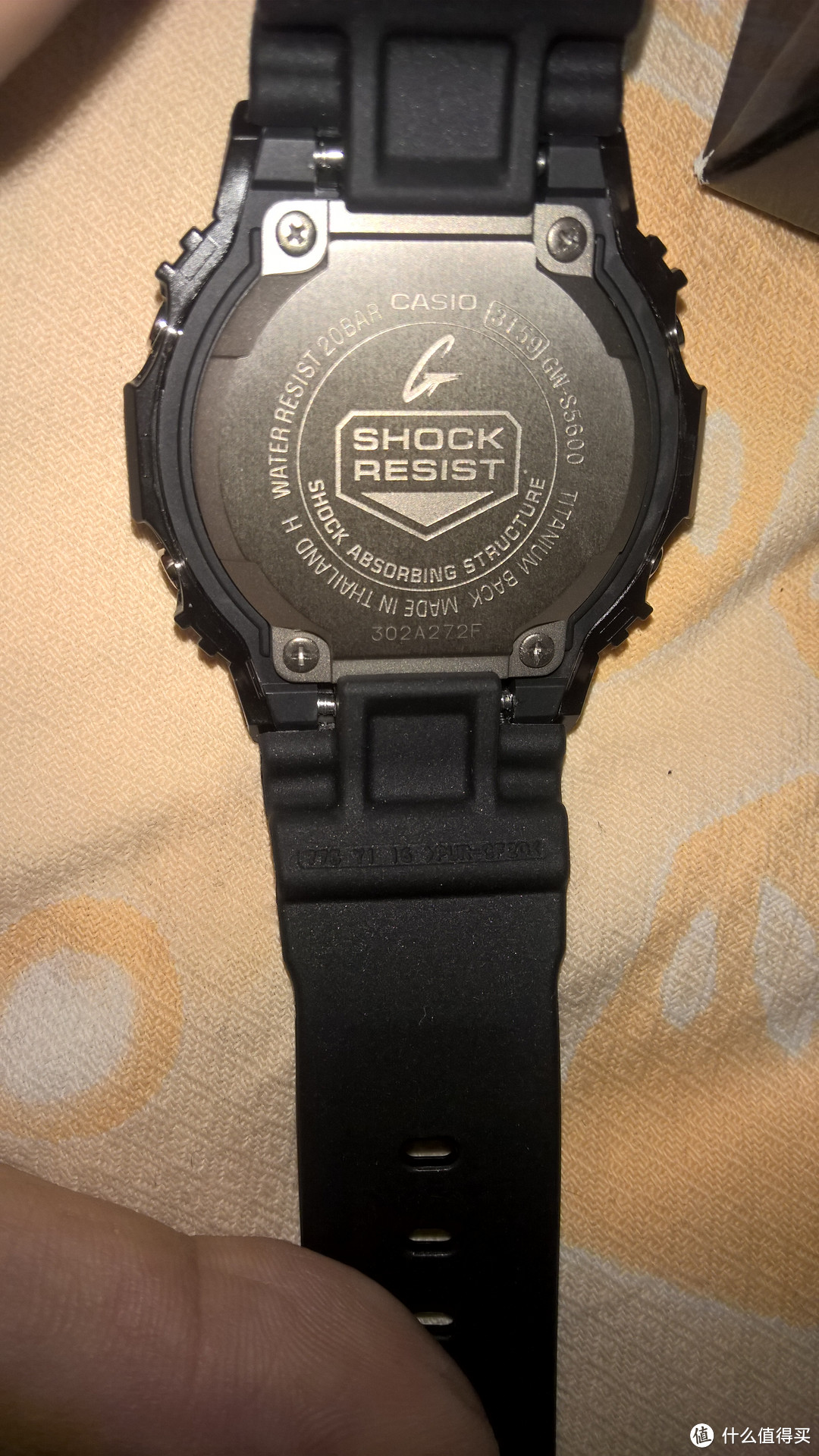 首次海淘就中奖的卡表：CASIO 卡西欧 GW-S5600 男子电波表