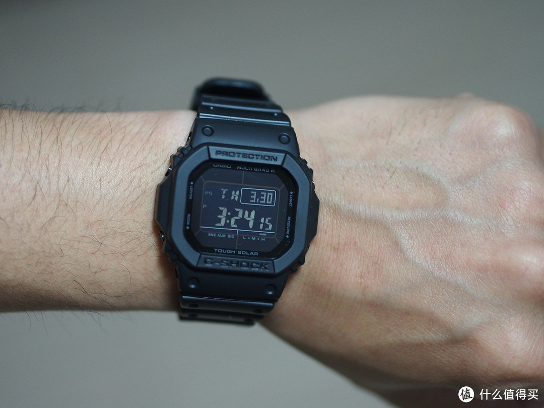 #原创新人#白甜你不懂爷的黑：CASIO 卡西欧 GW-M5610BB 亮黑改哑光黑纪实