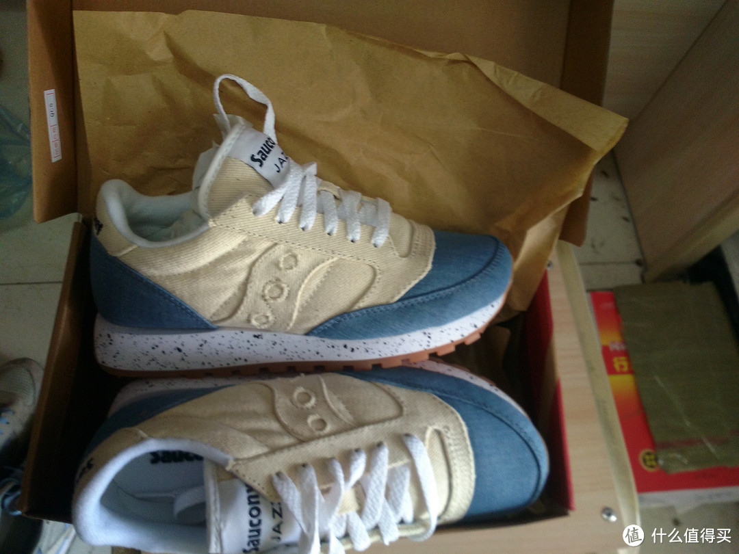 Saucony 圣康尼 GRID SD 和 originals jazz o denim开箱