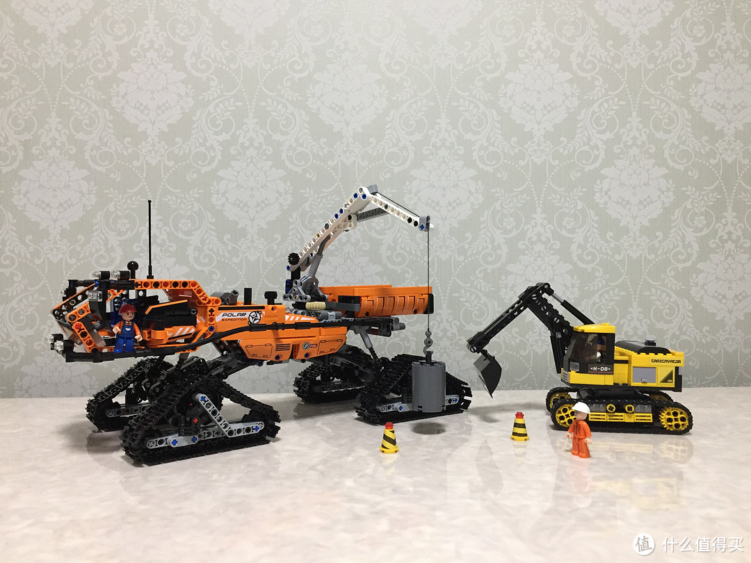 租来的乐高也能玩尽兴！LEGO Technic系列42038 极地工程卡车拼搭