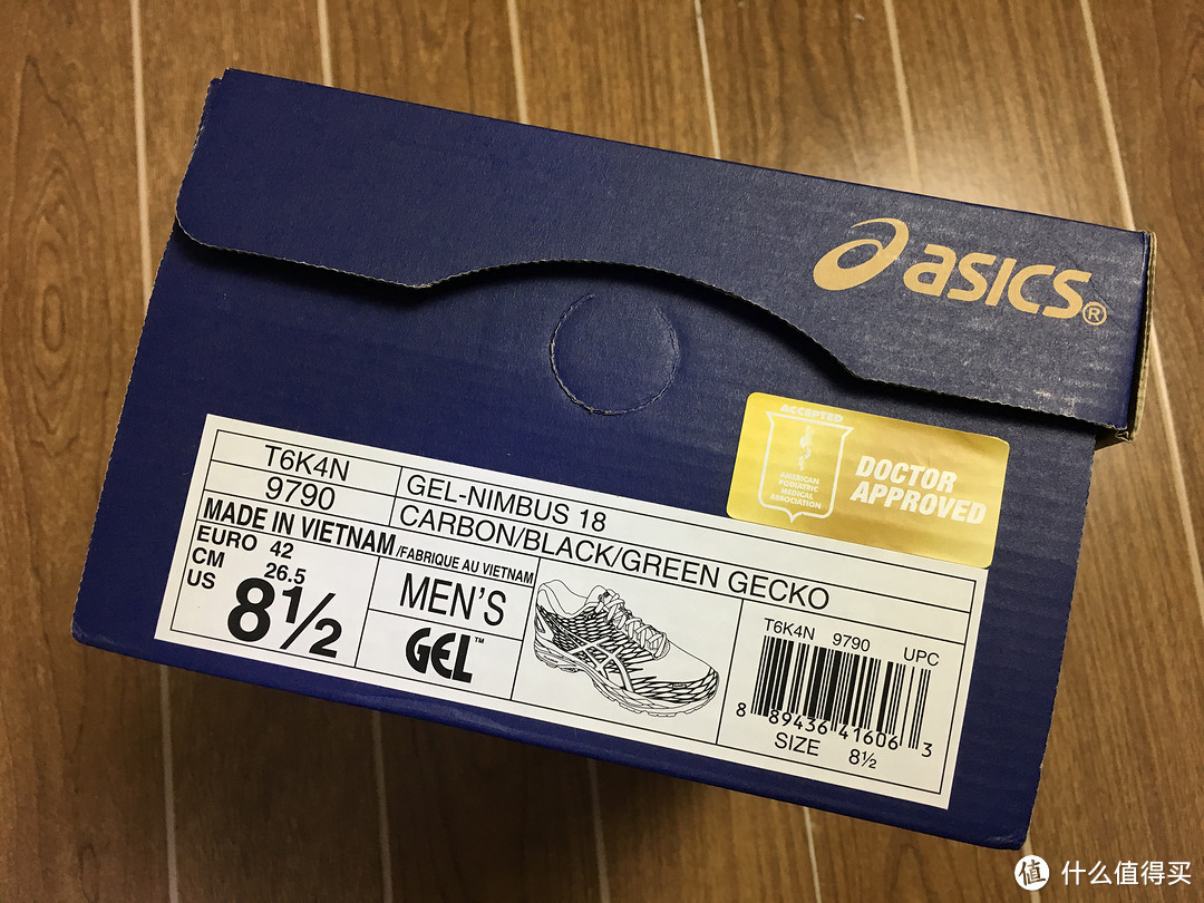 ASICS 亚瑟士 Gel-Nimbus® 18 缓震跑鞋 简易开箱作业