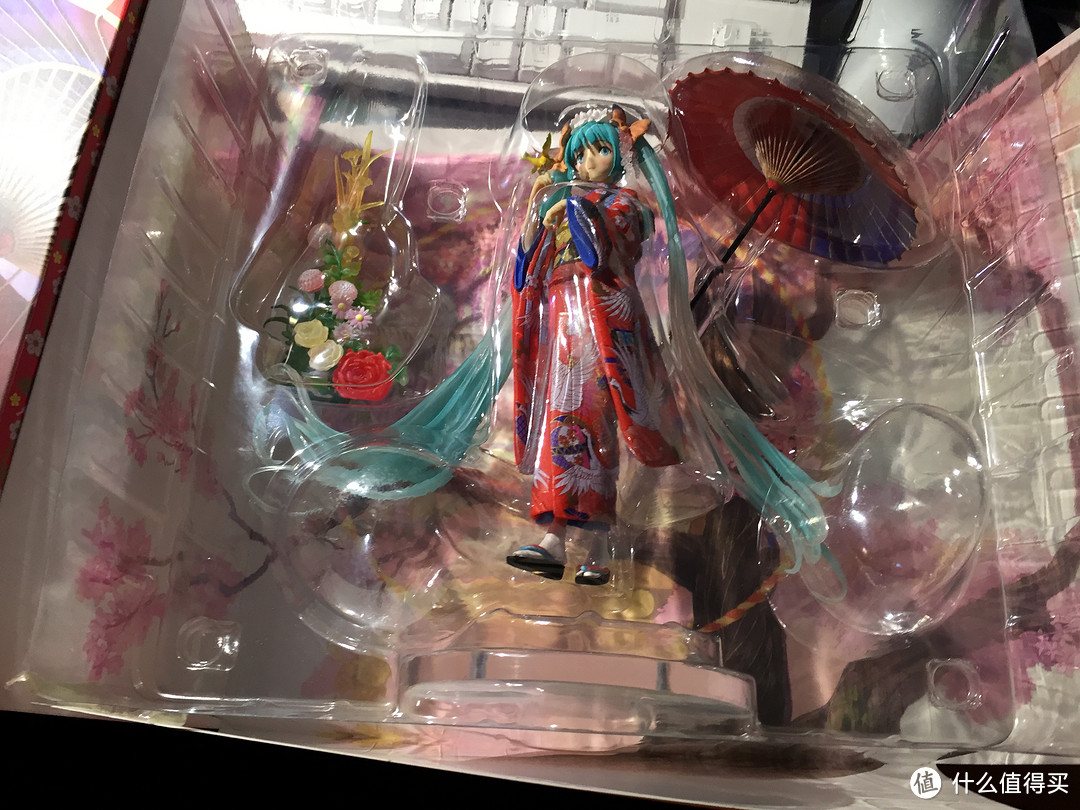 初音未来 花色衣 手办 开箱