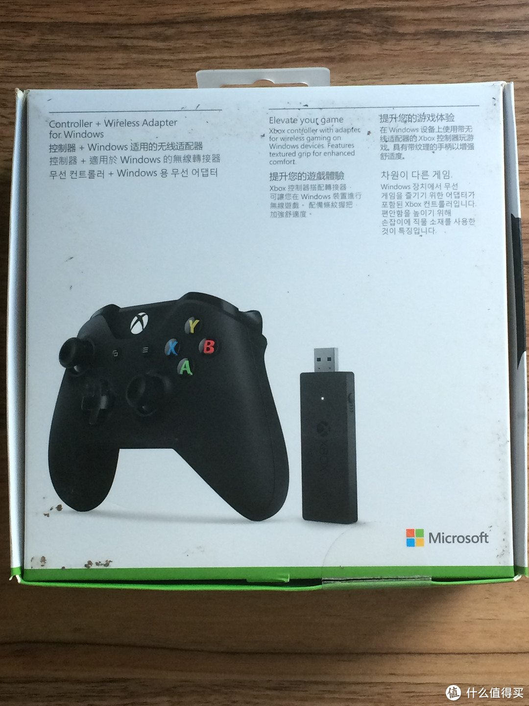 最新款微软xbox控制器+windows适用的无线适配器